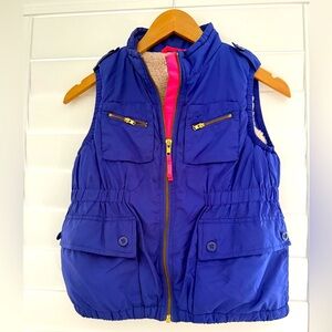 Crewcuts by J Crew Sherpa Lined Vest